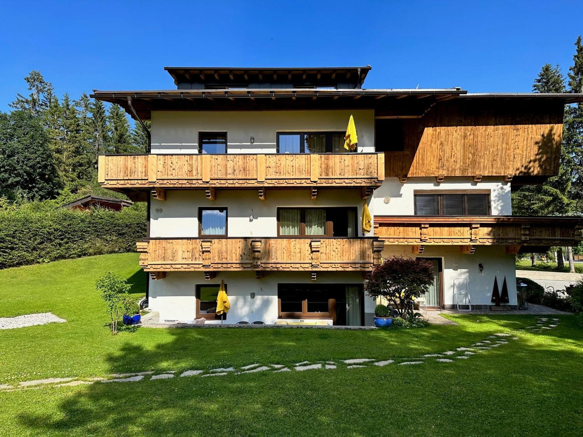 Apartament W4 Haus Ganghofer Leutasch Zewnętrze zdjęcie